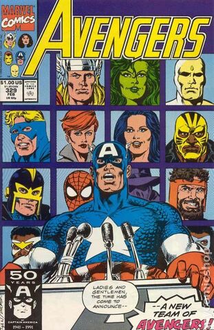 The Avengers #329