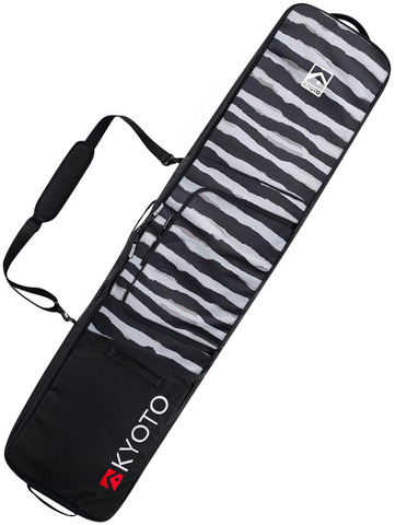 Картинка чехол для сноуборда Kyoto Sumo Roll black stripes - 12