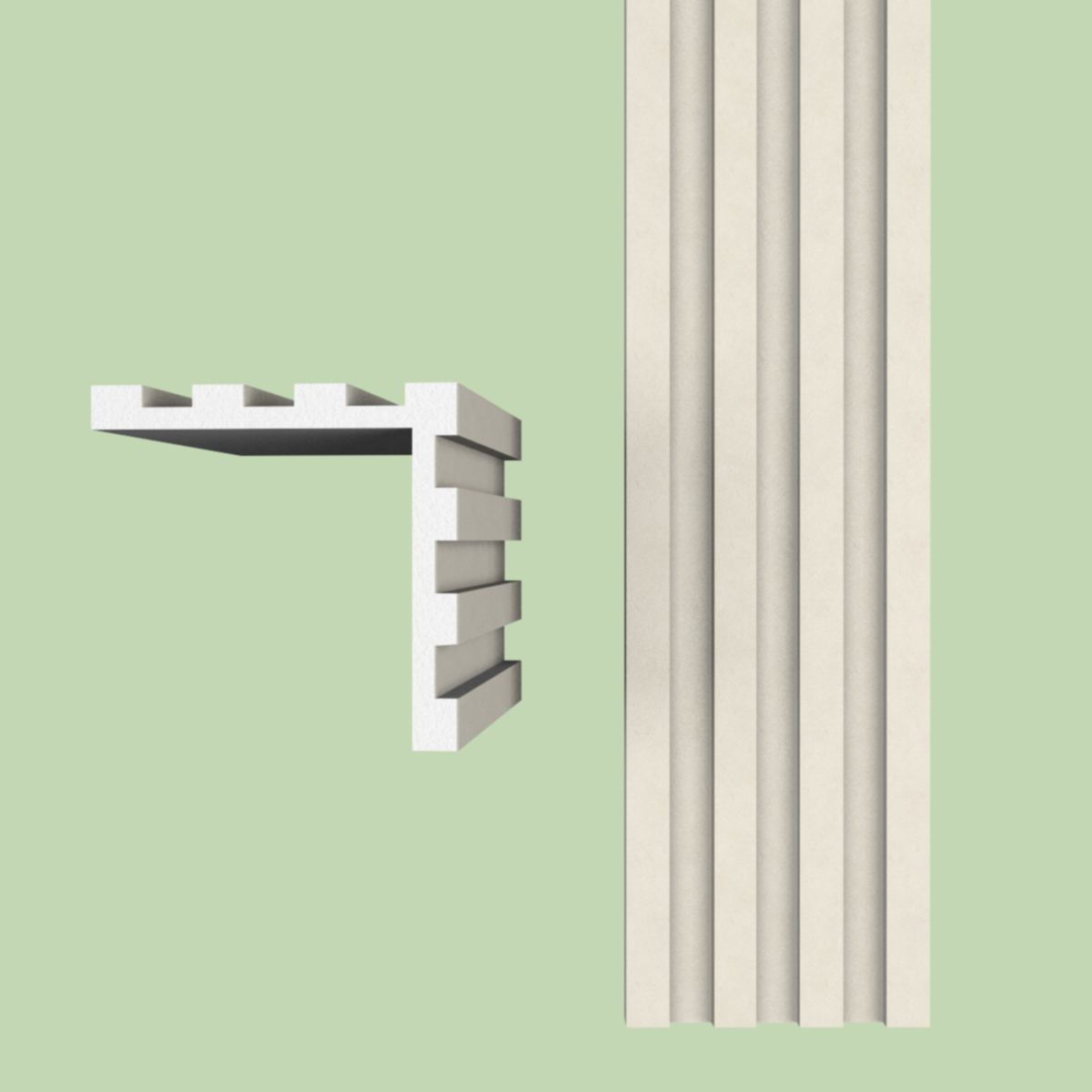 Пилястра 3-x каннелюрная телескоп мдф (80ширина). Пилястры угловые. Капитель пилястры. Пилястра колонна. 5x266.