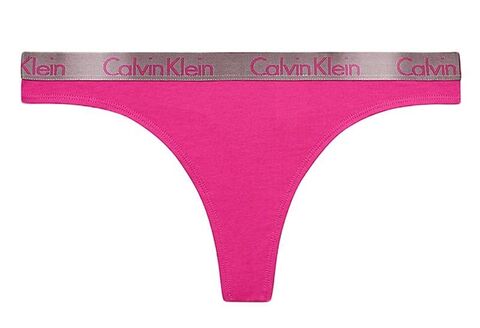 Спортивные трусы Calvin Klein Thong 1P - very berry