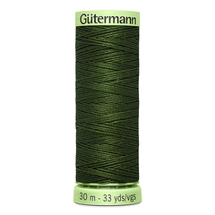 Нить Top Stitch 30/30 м для декоративной отстрочки, Gutermann, 597 т.хаки