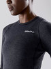 Тёплый Комплект термобелья с шерстью мериноса CORE WOOL MERINO 180 SET Black Melange женский