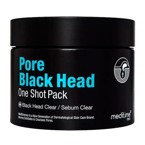 Meditime Pore Black Head One Shot Pack - Маска разогревающая для глубокого очищения пор