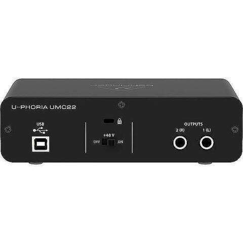 Звуковые карты и интерфейсы BEHRINGER UMC22