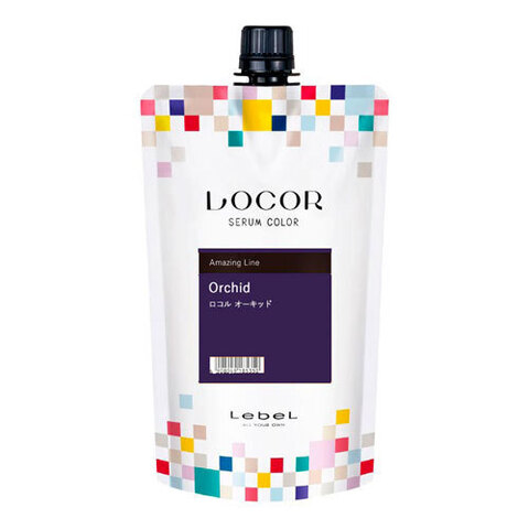 Lebel Locor Serum Color Orchid - Оттеночный краситель-уход Орхидея