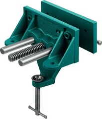 KRAFTOOL 155 мм, на струбцине, Столярные переносные тиски (32720-155)