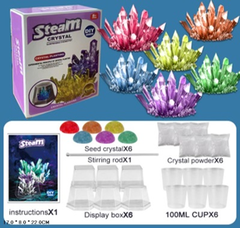 Набор создай кристаллы 6 шт, размер 22*17