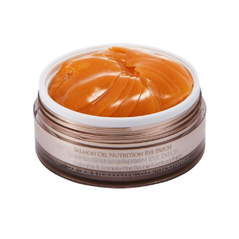Eyenlip Salmon Oil Nutrition Eye Patch Патчи для кожи вокруг глаз гидрогелевые с лососевым маслом 60шт