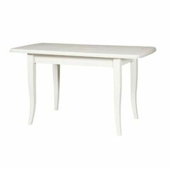 Обеденный стол Виртус 110(140)x70 (белый)