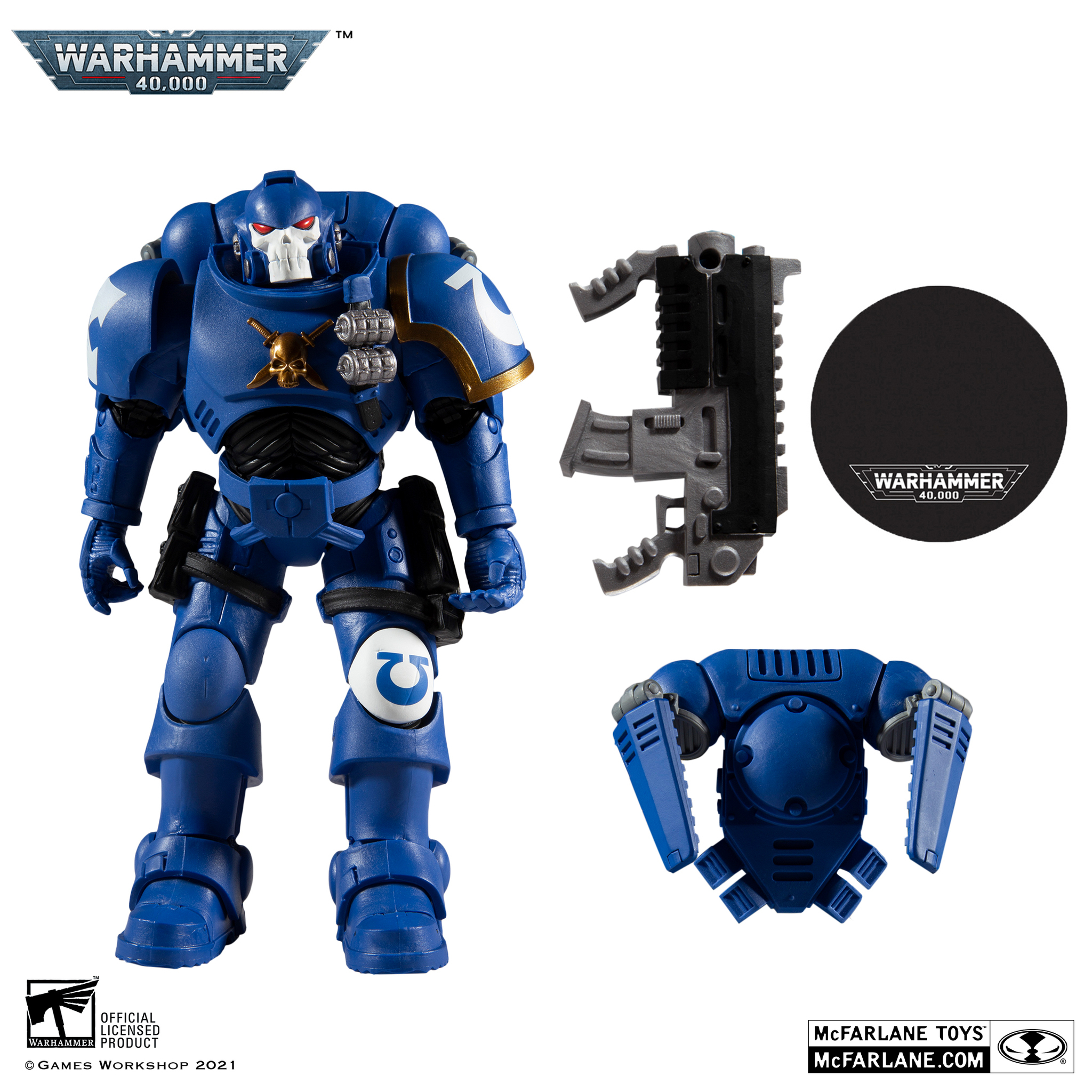 Фигурка McFarlane Toys Warhammer 40,000: Ultramarines Reiver with Bolt  Carbine – купить за 3150 руб | Чук и Гик. Магазин комиксов