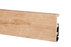 Плинтус дюрополимерный Arbiton Integra HDPS 08 Дуб невада 80х20х2400 мм