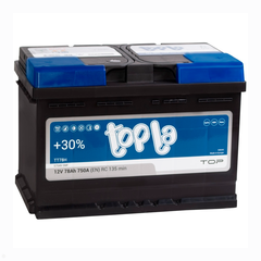 Аккумулятор TOPLA Top (78Ah, 750A, R+)