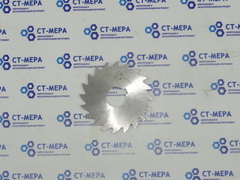 Фреза отрезная по металлу 80х3х22мм. z=20 Р6М5 без фаски с ш/п