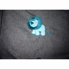 №S77 Exlusive Lion  melange fabric (графитовый)