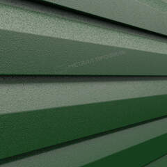 Сайдинг металлический Корабельная доска VIKING MP 0,45мм RALL 6005-Зеленый мох