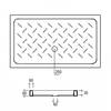 Душевой поддон прямоугольный RGW CR 35 19170370-01