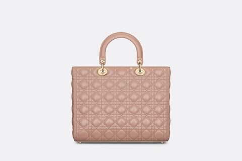Сумка Dior Lady Dior, модель большого формата