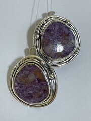 Октавиа (серьги из серебра)