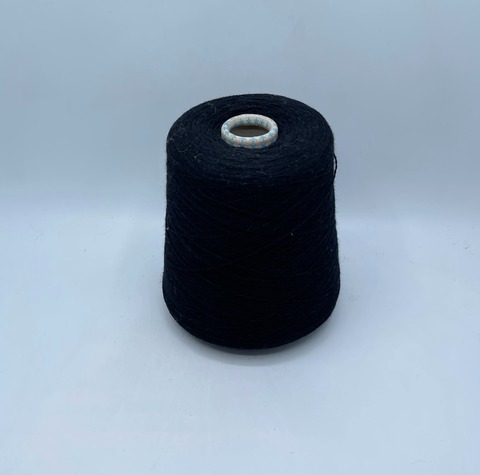 NEW MILL (пр.Италия), art. SUPER SOFT, 2/15 750м/100гр. 100% Меринос, цвет- Черный(5/289), арт.33106