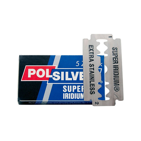 Сменные лезвия Pol Silver Super Iridium 5 шт