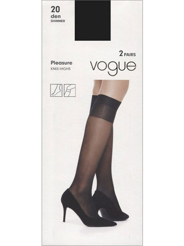 Гольфы Pleasure 20 Knee-Highs (2 пары) Vogue