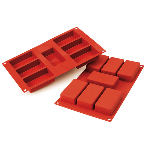 Форма для приготовления пирожных Rettangolo 17x30см силиконовая Silikomart