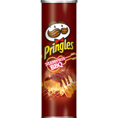 Чипсы Pringles Memphis BBQ Принглс со вкусом барбекю 158 гр