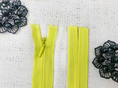 Молнии потайные на текстильной основе, 50 см