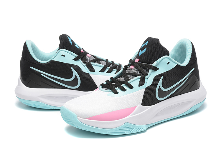 Nike black white pink online