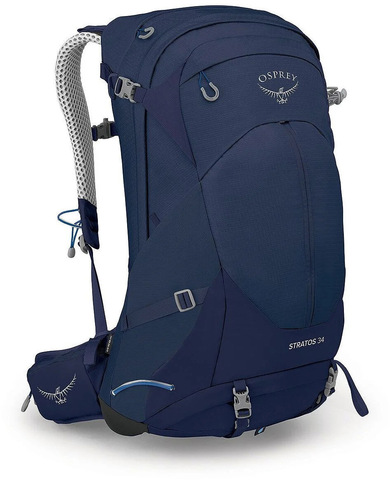 Картинка рюкзак туристический Osprey Stratos 34 Cetacean Blue - 1