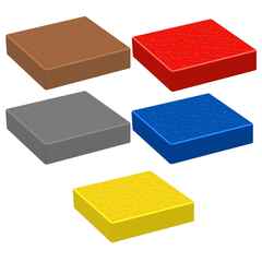 Крышка 6x6x2 см для GigaBloks 5"