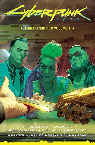 Комикс Cyberpunk 2077 Library Edition Vol. 1 (на английском языке)
