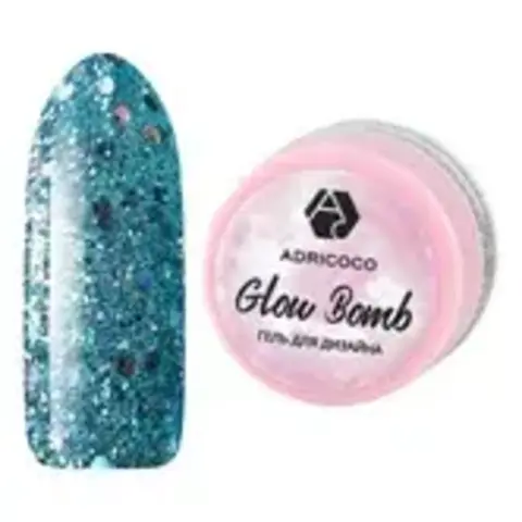 Гель для дизайна ногтей ADRICOCO Glow Bomb №10 