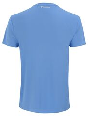 Теннисная футболка Tecnifibre Team Tech Tee - azur