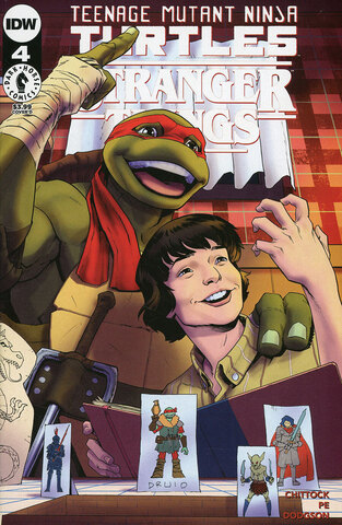 Teenage Mutant Ninja Turtles X Stranger Things #4 (Cover D)