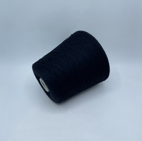 NEW MILL (пр.Италия), art. SUPER SOFT, 2/15 750м/100гр. 100% Меринос, цвет- Черный(5/289), арт.33106