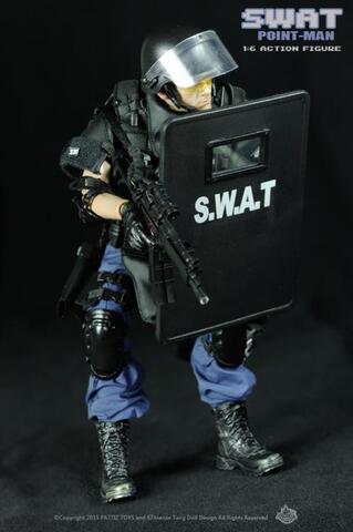 Фигурка Наводчик Команда Спецназ масштаб 1/6 SWAT Point Man