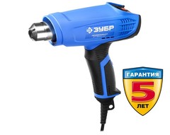 ЗУБР 2000 Вт, технический фен, дисплей, кейс, Профессионал (ФТ-П2000 М2ДК)
