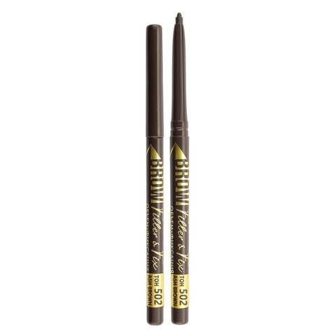 LuxVisage Карандаш д/бровей механический BROW Filler & Fix тон 502 Ash brown