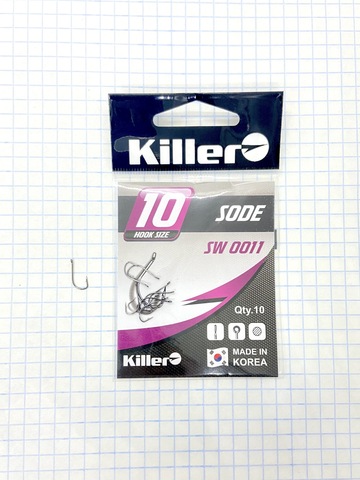 Крючок KILLER SODE № 10 продажа от 10 шт.