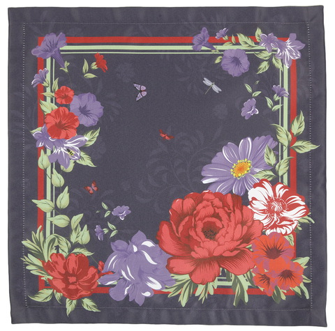 Салфетки 4 шт 40x40 Blonder Home Gloria фиолетовые