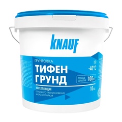 Грунтовка глубокого проникновения Knauf Тифенгрунд 10 л морозостойкая