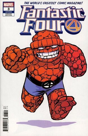 Fantastic Four №3 (Variant Cover by Skottie Young)