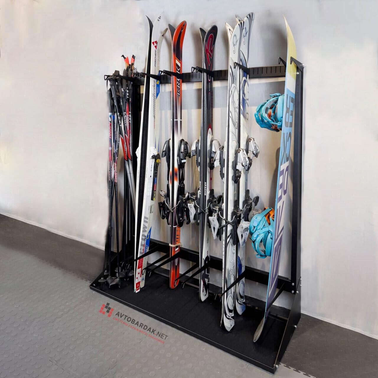 Стойка для хранения лыж (36шт) - Мебельная фабрика 