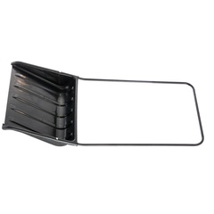 615935 Движок для уборки снега пластиковый, 695х540х1460 мм, стальная рукоятка, Россия// Сибртех