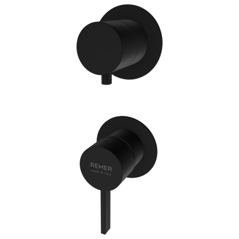 Remer MC92PWBNO Смеситель для душа Remer Metrica MC92PWBNO, черный матовый