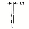 Geberit 116.015.KM.1 Клавиша смыва для писсуара