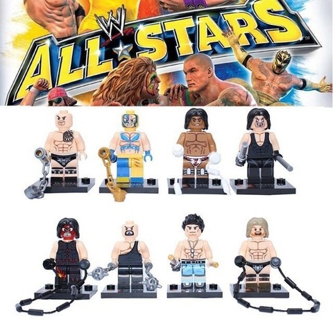 Minifigures WWE World Wrestling Building Block