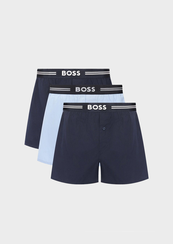 Трусы (3шт.) BOSS 3P Woven Boxer Shorts