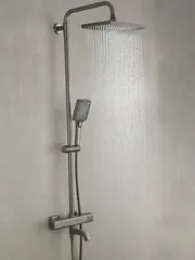 Душевая стойка с термостатом и тропическим душем G2491-9